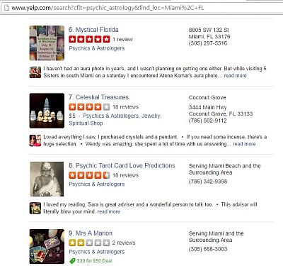 The Best 10 Psychics & Astrologers in Miami, FL by YELP